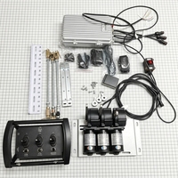 DLK XY20-13-28 Télécommande sans fil 3 voies pour grue montée sur camion à moteur hydraulique, indicateur LED, portée 500m, 3 boutons, piles AAA