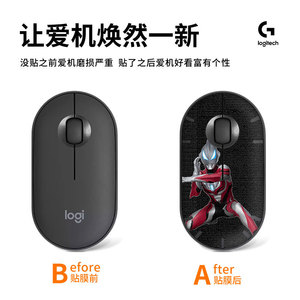 Logitech Pebble Wireless <b>Mouse</b> Skin PVC Protective Sticker Gundam Design Anti-Scratch Cover - Product Image 4