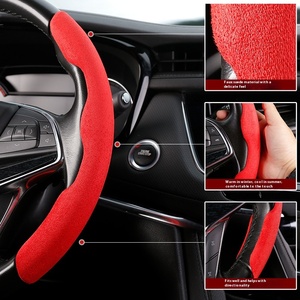 ปลอกหุ้มพวงมาลัยหนัง4ก้านแบบทั่วไปสำหรับสี่ฤดูพร้อมที่ใส่บัตร - Product Image 3