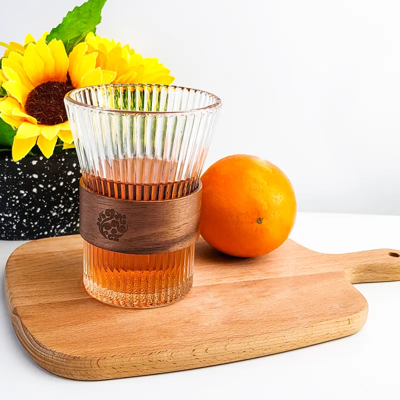 Оптовая продажа, стеклянная чашка для виски уникального дизайна, стеклянная чашка для домашнего бара