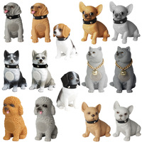 Dessin animé chien stéréo meilleure vente bas prix maison sans fil haut-parleur à dents bleues créatif bouledogue haut-parleur à dents bleues