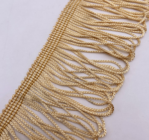 Finiture in <span class=keywords><strong>pizzo</strong></span> con frange in poliestere di 6 cm di larghezza <span class=keywords><strong>per</strong></span> indumenti versatili accessori decorativi <span class=keywords><strong>per</strong></span> <span class=keywords><strong>tende</strong></span> - Product Image 5