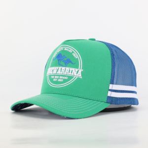 Gorra Trucker 3D de Alta Calidad, 5 Paneles, Logotipo Bordado Personalizado, OEM, Venta al por Mayor, Gorra de Malla de Algodón, para Pesca y Playa - Product Image 1