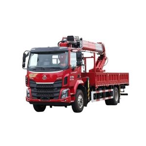 Dongfeng 4*2 Lifting Transport Truck Fitted with Changxing 8-ton Telescopic Boom, Strong <b>Power</b> Output, Quick Acceleration - Product Image 1