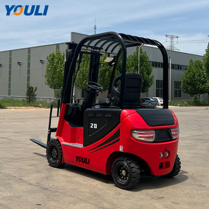 Environmentally Friendly 4-wheel Mini Electric Forklift 2000kg Battery 2ton Electric Forklift <strong>Truck</strong> - Product Image 5