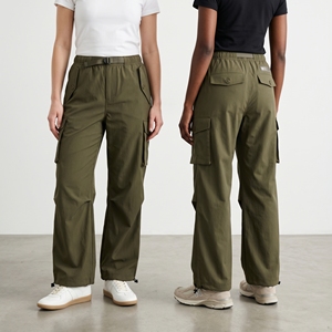 <span class=keywords><strong>Pantalon</strong></span> cargo <span class=keywords><strong>en</strong></span> <span class=keywords><strong>toile</strong></span> streetwear tendance pour <span class=keywords><strong>femme</strong></span>, taille mi-haute, jambe <span class=keywords><strong>large</strong></span>, hiver - Product Image 3