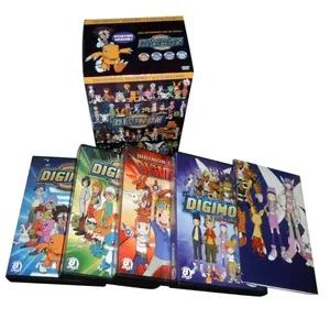 Digimon La Série Complète 32 Disque Usine Vente en Gros Offre Spéciale DVD Films Série TV Boxset CD Cartoon Blueray Livraison Gratuite
