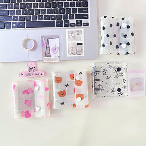 Carpeta personalizada M5 para guardar libros y cuadernos, clips para diario, tarjeta de 3 anillos, mini carpeta económica <span class=keywords><strong>con</strong></span> sobres de efectivo - Product Image 3