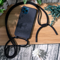 Étui de luxe pour iPhone 17, étanche et antichoc, style bandoulière, avec cordon de suspension interchangeable