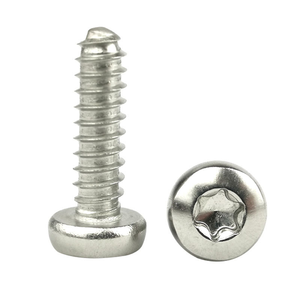 OEM M2 M2.5 M2.6 M2.8 M3 M3.5 M4 M5 Vis autotaraudeuses à queue plate à empreinte cruciforme et à tête ronde en métal souple - Product Image 3