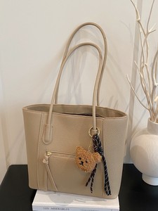 Nuevo Bolso Tote de Cuero Genuino para Otoño/Invierno, de Alta Calidad, de un Solo Hombro, para Mujer, Elegante, Simple, Resistente al Agua, de Gran Capacidad, Casual - Product Image 3