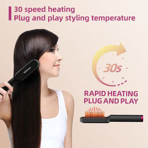 K.SKIN Más Vendidos: Plancha de Pelo 2 en 1 con Iones Negativos y Rizador, Cepillo Alisador de Pelo - Product Image 6