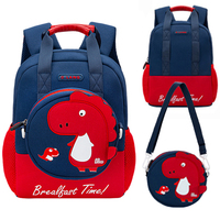 Sac à dos scolaire pour enfants, grande capacité, en néoprène imperméable, avec coussin d'air, design de dessin animé tendance, vente en gros d'usine, usage quotidien des étudiants
