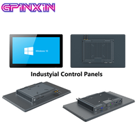 Pantalla Táctil Industrial de Aluminio Completo de 10 12 15 17 19 Pulgadas, Tablet PC Industrial Integrada con Panel Táctil