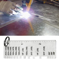 Industrial Grade Thickness Gauge Measuring Tool for Machine Tools Stainless Steel Weld Inspection Ruler OEM LIONYE LY1317