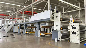 Kotak karton bergelombang <span class=keywords><strong>2</strong></span> <span class=keywords><strong>3</strong></span> 5 7-Layer kecepatan tinggi jalur kemasan kardus kayu PLC Motor pompa inti kotak karton untuk penggunaan pabrik - Product Image 2