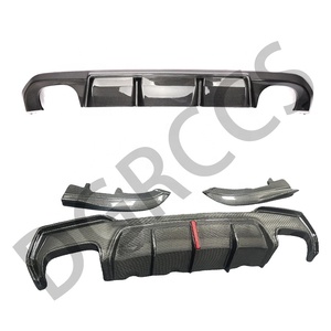 Pour Série 4 G26 : Spoiler en fibre de carbone, lèvre avant, diffuseur arrière, aileron de requin pour rétroviseur - Product Image 4