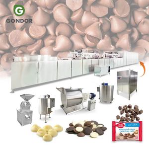 Automatic Coin Cookie <b>Chocolate</b> Button Drop Chip Processing Maker Depositing Depositor <b>Making</b> <b>Machine</b> Line Price - Product Image 1