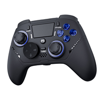Double choc original personnalisé pour manette PS5 avec manette de jeu vidéo à moteur vibrant pour Pubg voiture PC téléphone sans fil Gaming