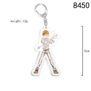 Llavero de anime Toilet Bound, llavero acrílico de dibujos animados de <span class=keywords><strong>Hanako</strong></span> <span class=keywords><strong>Kun</strong></span>, Yashiro Nene, Minamoto Kou, decoración para bolsos, regalos al por mayor - Product Image 2