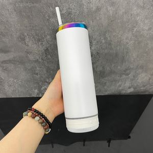 Stainless Steel Vacuum Insulated 20Oz Smart <b>Music</b> Player Tumbler Straight Display Speaker Cups - Product Image 3