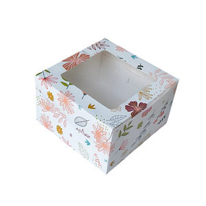 Stackable Cake <b>Box</b> With Interlocking Lid Smooth Interior And Ventilation Holes For Extended Freshness And Storage - Product Image 1