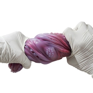 เครื่องช่วยสำเร็จความใคร่ชายแบบพกพา G6512 Alien Bug Eggs รูปทรงอวัยวะเพศหญิง พร้อมช่องกระชับแบบเกลียว สำหรับผู้เริ่มต้น ทำจากซิลิโคน - Product Image 3