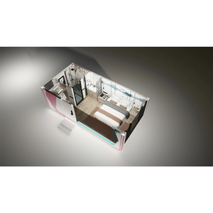 โครงสร้างเหล็ก<span class=keywords><strong>บ้าน</strong></span>แอปเปิลรีสอร์ท<span class=keywords><strong>แคปซูล</strong></span><span class=keywords><strong>บ้าน</strong></span>แอปเปิ้ลที่ทันสมัย<span class=keywords><strong>บ้าน</strong></span>สำเร็จรูปแบบแยกส่วน - Product Image 3