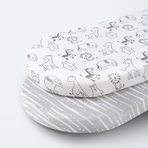 New Pattern 100% Organic Cotton Muslin Baby Bed Bassinet Sheet <strong>Cot</strong> Fitted Sheets for Newborn