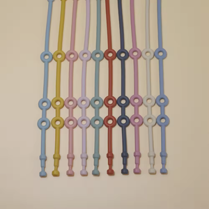 Vente en gros de chaîne de sucette réglable durable en silicone souple anti-perte pour bébé - Product Image 5