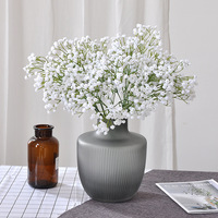 Gypsophile artificielle à tige unique, toucher réel, style bohème, blanche, 64 cm, pour mariage, décoration intérieure, arrangement floral