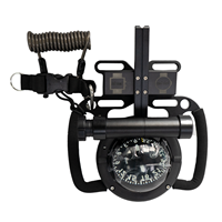 Navigateur GPS sous-marin, ordinateur de plongée, boussole de plongée étanche, réutilisable, portable, en matériau ABS, plongée professionnelle
