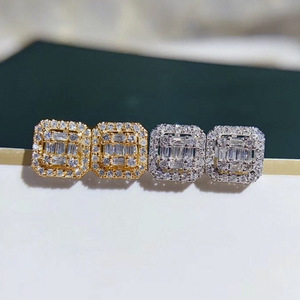 Orecchini a perno quadrati a forma di T da donna, eleganti accessori per l'orecchio da indossare tutti i giorni - Product Image 2