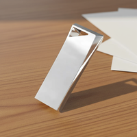 Clé USB en métal personnalisée avec logo |   Clé USB 2.0 non cryptée en alliage de zinc 8-128 Go, garantie 2 ans, PD190 - Cadeau d'entreprise idéal