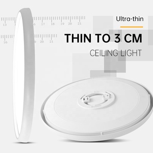 Lámpara de Techo LED con Altavoz, 36W/48W, RGB, Regulable, Control por Aplicación, 6500K CCT, LED para Sala de Estar, Acrílico, PVC - Product Image 4