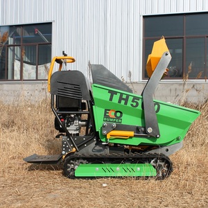 Dump Truck Mini Crawler Multifungsi 0.5 Ton, Portable, Berbahan Bakar Bensin, untuk Konstruksi dan Kebun - Product Image 2