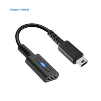 Adaptateur de chargeur USB C PD pour DS Lite NDSL, câble adaptateur de charge rapide haute vitesse PD