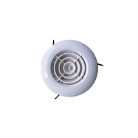 Sortie d'air réglable ABS 110mm Boutique Swirl pour sortie d'aération