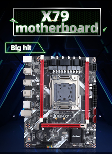 Chi phí thấp máy tính X79 Bo mạch chủ H61 chipset LGA2011 <span class=keywords><strong>PC</strong></span> OEM cho máy tính để bàn phần cứng Mainboard Bo mạch chủ X79 - Product Image 4