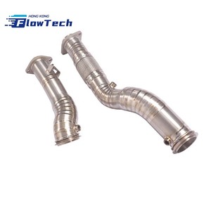 Tuberías de Escape de Titanio de Alta Calidad con Acabado Pulido para BMW G8X M2 M3 M4 S58 3.0T – Escape de Competición de Fijación Directa - Product Image 1