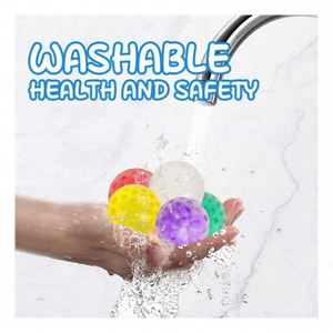 ลูกบอลบีบซิลิโคนแบบพรีเมียมสำหรับผู้ใหญ่ บรรเทาความวิตกกังวล ของเล่นนุ่มๆ ช่วยผ่อนคลายประสาทสัมผัส เนื้อสัมผัสคืนตัวช้า - Product Image 5