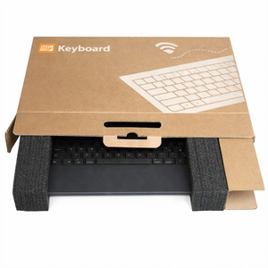 Caja de embalaje para teclados de 3C Electronics, para envíos de marcas en línea, corrugada, opción de flauta B/E, plegable, fabricante de cajas de envío. - Product Image 4