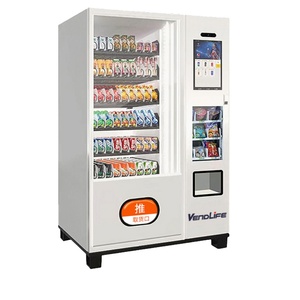 Armoire unique personnalisée en usine Écran tactile de 21.5 pouces Combo Self Service Boissons fraîches Distributeur automatique de collations - Product Image 2