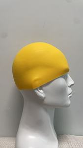 Casquette <span class=keywords><strong>de</strong></span> <span class=keywords><strong>natation</strong></span> en silicone <span class=keywords><strong>de</strong></span> qualité supérieure, prix d'usine, design <span class=keywords><strong>de</strong></span> <span class=keywords><strong>casque</strong></span> à dôme souple 3D, pour hommes et femmes, entraînement et compétition - Product Image 4