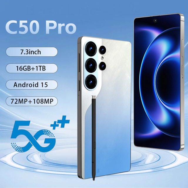 Unlocked 5G Smartphone 16GB RAM 1TB ROM 108MP Camera Dual SIM Global Band AI Phone