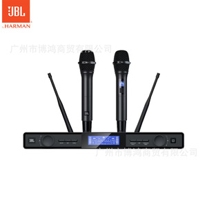 ระบบไมโครโฟนไร้สาย JBL KMC1000 UHF แบบ True Diversity พร้อมไมค์ถือสองตัว สำหรับการแสดงสด สตรีมมิ่งคาราโอเกะ - Product Image 1