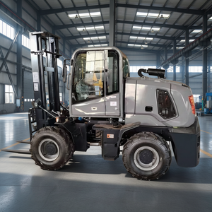 Заводской индивидуальный высокопроизводительный дизельный вилочный погрузчик грузоподъемностью <span class=keywords><strong>3</strong></span>,5 тонны с полным приводом для работы на пересеченной местности - Product Image 5