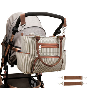 Borsa a Tracolla di Alta Qualità per Mamma e Bambino, Set da 7 Pezzi Organizzatori per Viaggio, Comoda Borsa a Mano per Mamma e Bambino - Product Image 6