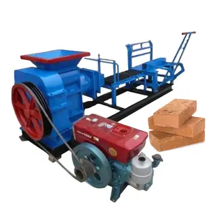 Linha de produção totalmente automática para fabricação de blocos de cinzas volantes, máquina para fabricação de tijolos de argila pequena, máquina para fabricação de tijolos de lama