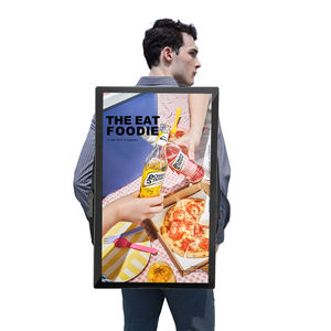 21.5 Inch LCD Advertising Backpack Digital Billboard Human Walking Backpack Billboard Advertising USA warehouse - Product Image 6